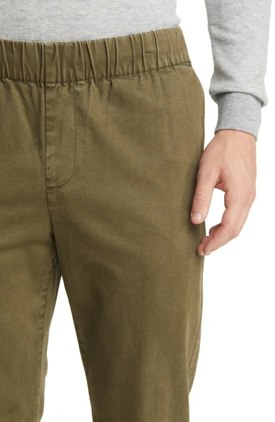 Shop Rails Julian Cotton Blend Pants In Moss