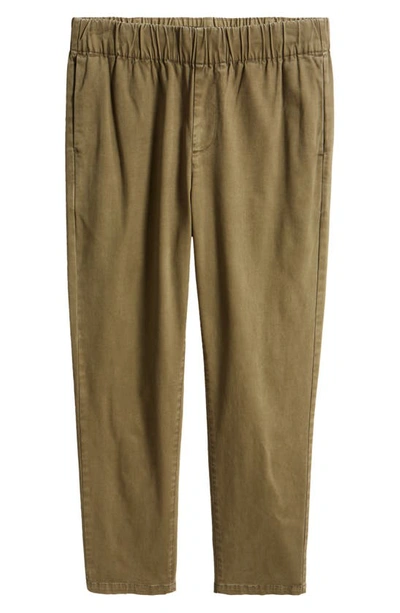 Shop Rails Julian Cotton Blend Pants In Moss