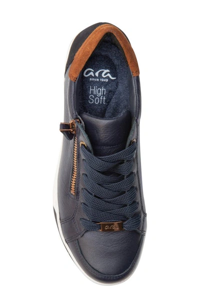 Shop Ara Rei Low Top Sneaker In Blue
