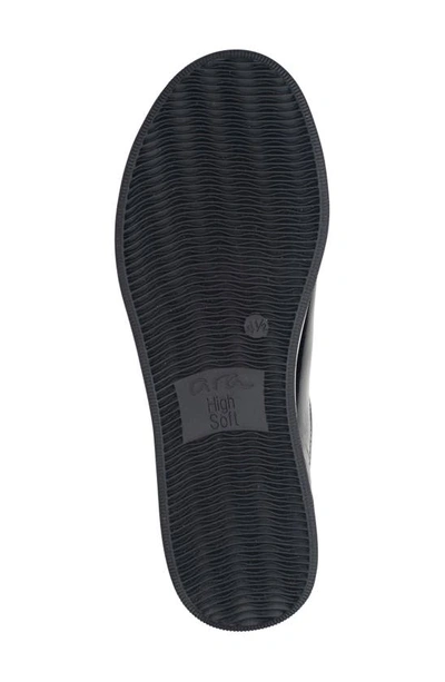 Ara Rei Low Top Sneaker In Black