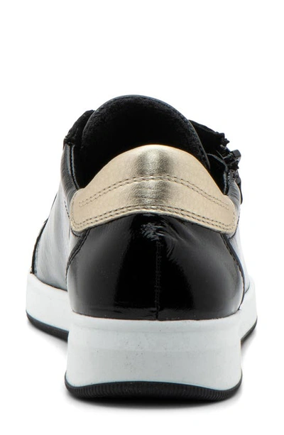 Ara Rei Low Top Sneaker In Black