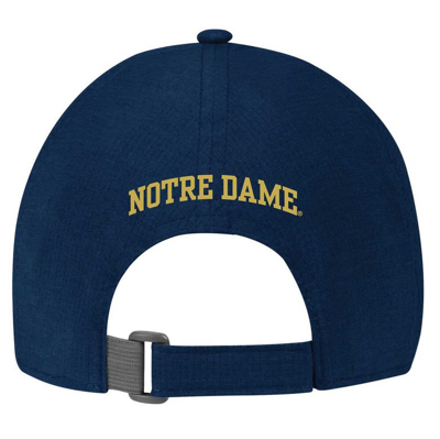 Shop Under Armour Navy Notre Dame Fighting Irish Logo Adjustable Hat