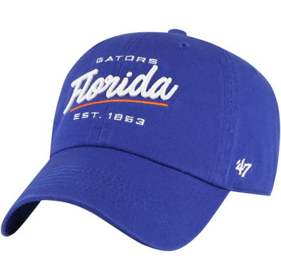 Shop 47 ' Royal Florida Gators Sidney Clean Up Adjustable Hat