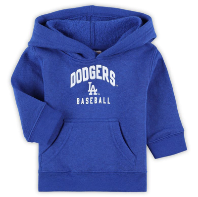 Shop Outerstuff Infant Royal/heather Gray Los Angeles Dodgers Play By Play Pullover Hoodie & Pants Set