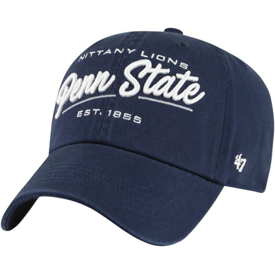Shop 47 ' Navy Penn State Nittany Lions Sidney Clean Up Adjustable Hat