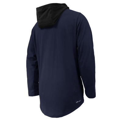 Shop Nike Youth  Navy Penn State Nittany Lions Sideline Performance Long Sleeve Hoodie T-shirt