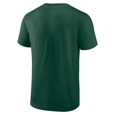 Shop Fanatics Branded Green Oakland Athletics Power Hit T-shirt