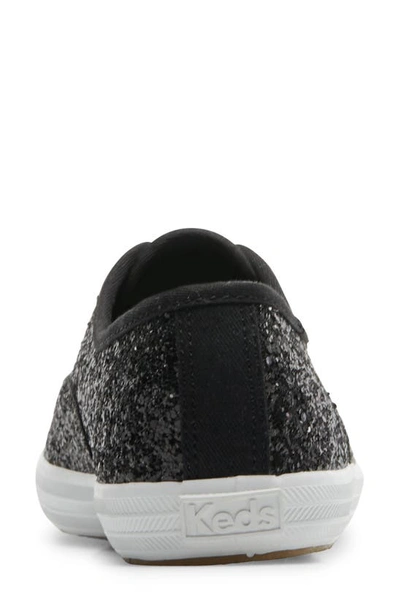 Keds Champion Glitter Sneaker In Black