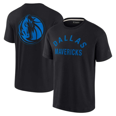 Shop Fanatics Signature Unisex  Black Dallas Mavericks Elements Super Soft Short Sleeve T-shirt