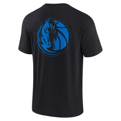 Shop Fanatics Signature Unisex  Black Dallas Mavericks Elements Super Soft Short Sleeve T-shirt