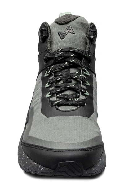 Forsake Cascade Peak Mid Waterproof Hiking Shoe In Stone Blue