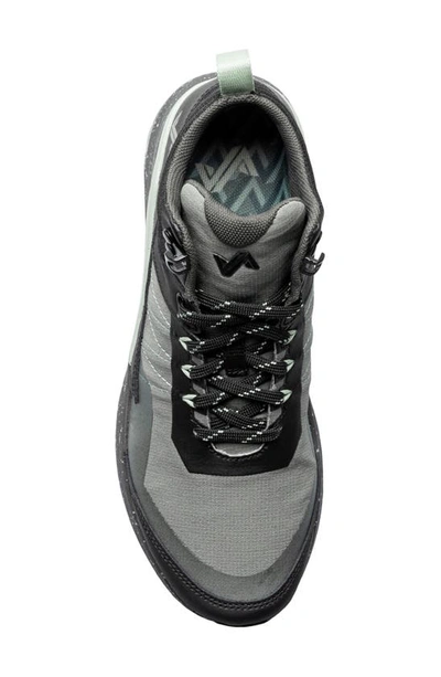 Forsake Cascade Peak Mid Waterproof Hiking Shoe In Stone Blue