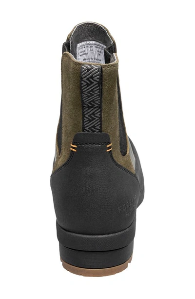 Shop Forsake Sofia Waterproof Chelsea Boot In Black Olive