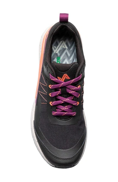 Forsake Cascade Peak Low Waterproof Hiking Sneaker In Black Multi