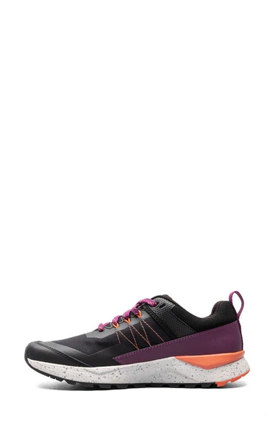 Forsake Cascade Peak Low Waterproof Hiking Sneaker In Black Multi