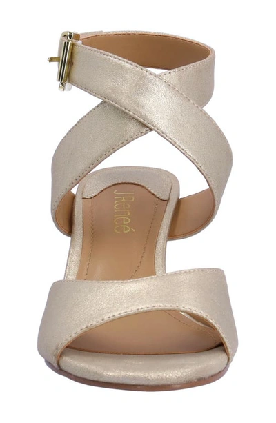 Shop J. Reneé Soncino Strappy Sandal In Gold