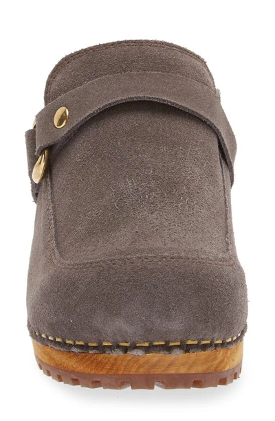 Shop Sanita Lissy Clog In Dark Grey