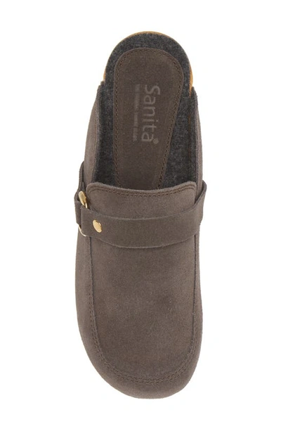 Shop Sanita Lissy Clog In Dark Grey