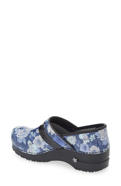 Sanita X Koi Scrubs Butterfly Melody Clog In Blue
