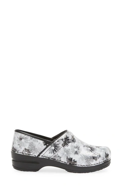 Sanita Inkwell Print Clog In Black