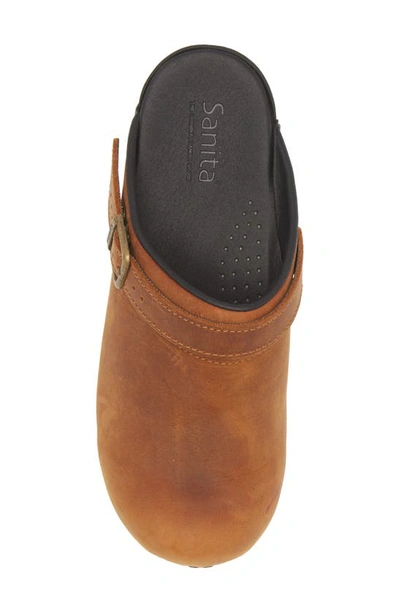 Sanita Morse Slingback Clog In Antique Brown