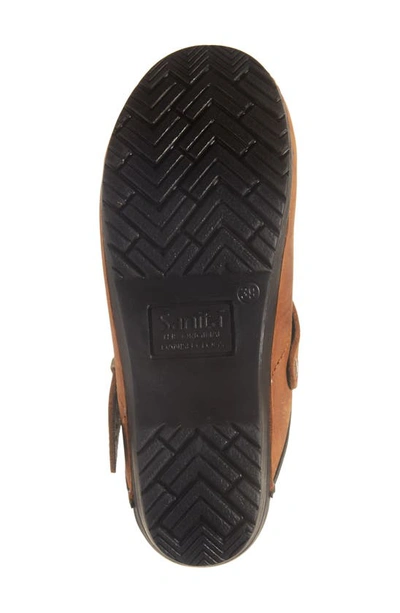 Sanita Morse Slingback Clog In Antique Brown