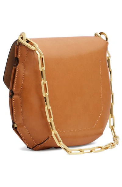 Shop Rag & Bone Sadie Leather Shoulder Bag In Tan