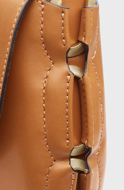 Shop Rag & Bone Sadie Leather Shoulder Bag In Tan