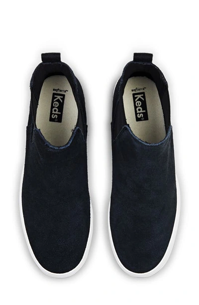 Keds The Platform Chelsea Boot In Black