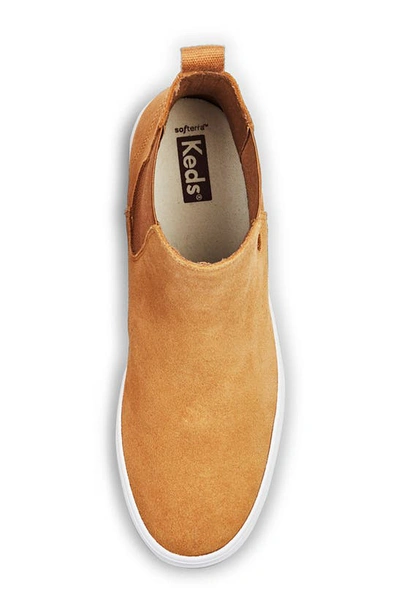 Shop Keds The Platform Chelsea Boot In Brown