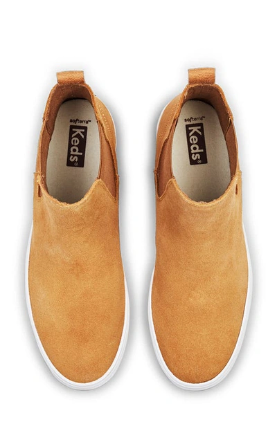 Shop Keds The Platform Chelsea Boot In Brown