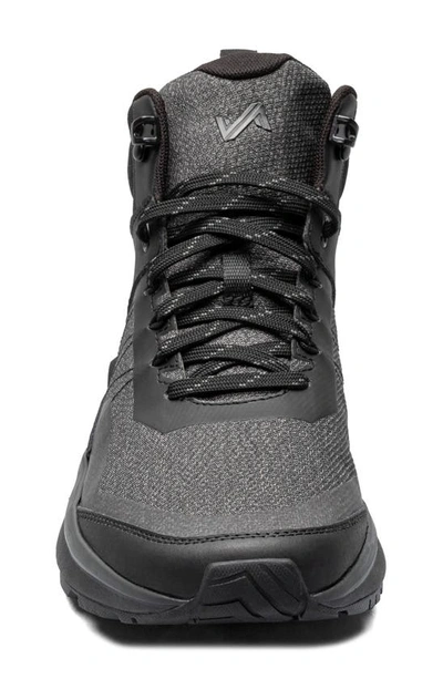Forsake Cascade Peak Mid Waterproof Hiking Shoe In Black