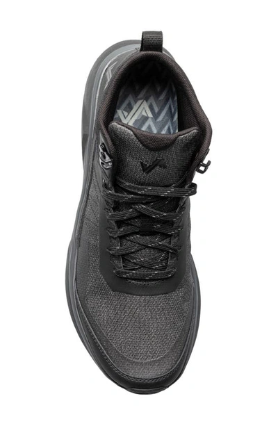 Forsake Cascade Peak Mid Waterproof Hiking Shoe In Black
