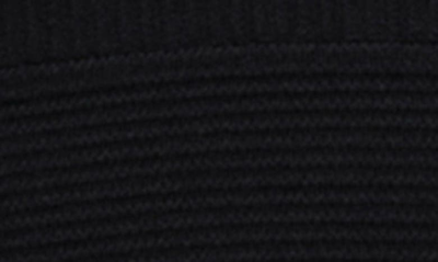 Mango Rib Crop Sweater Vest In Black
