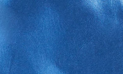 Shop Max Mara Talete Sleeveless Satin Midi Dress In Cornflower Blue