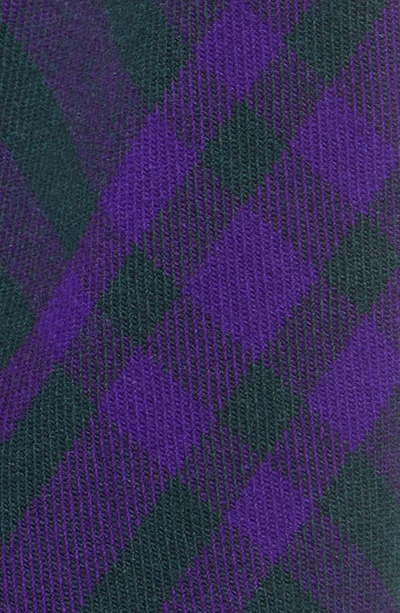 Burberry Check-pattern Wool Trousers In Deep Royal Ip Check