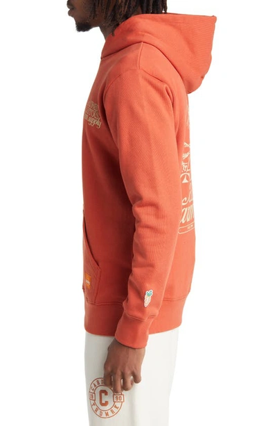 Shop Carrots By Anwar Carrots Farm Supply Logo Graphic Hoodie In Orange