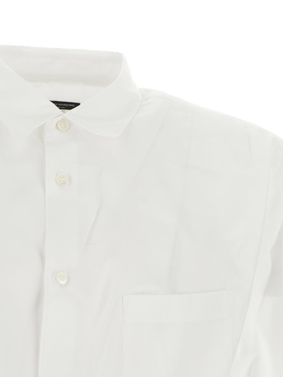 Shop Homme Plus Cotton Shirt In White