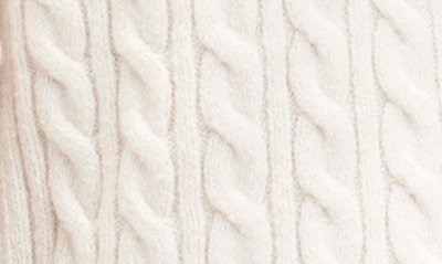 Splendid Billie Cotton & Wool Blend Hooded Sweater In Ivory