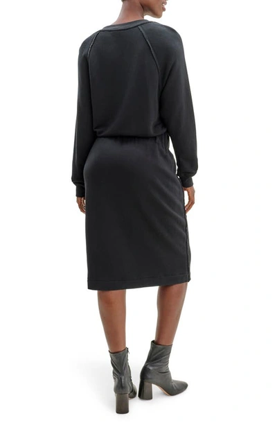Splendid Corinna Sweater Dress In Black