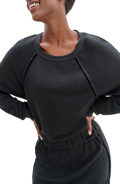 Splendid Corinna Sweater Dress In Black