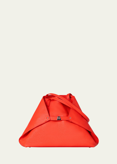 Shop Akris Ai Medium Convertible Shoulder Tote Bag In 120 Flash