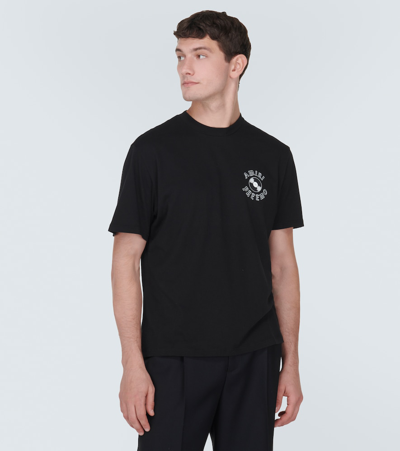 Shop Amiri X Dj Premier Cotton Jersey T-shirt In Black