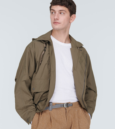 Shop And Wander Technical Raincoat In Beige