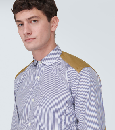 Junya Watanabe Hemd Aus Einem Baumwollgemisch In Multicoloured