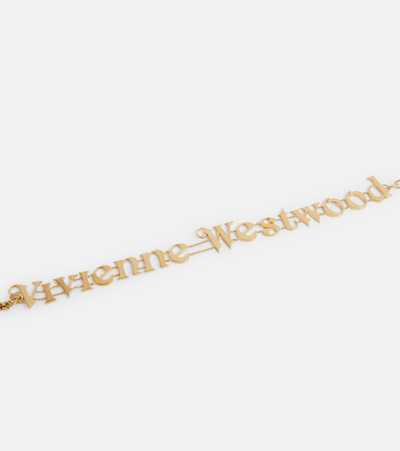 Shop Vivienne Westwood Raimunda Choker In Gold