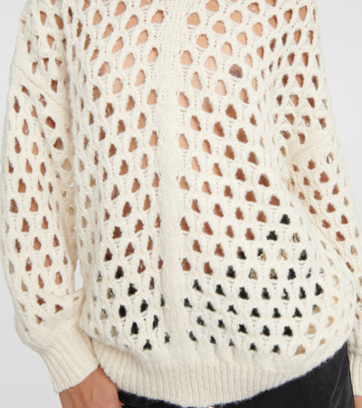 Isabel Marant Pullover Tane Aus Einem Alpakawollgemisch In Neutrals