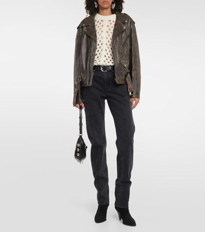 Isabel Marant Pullover Tane Aus Einem Alpakawollgemisch In Neutrals