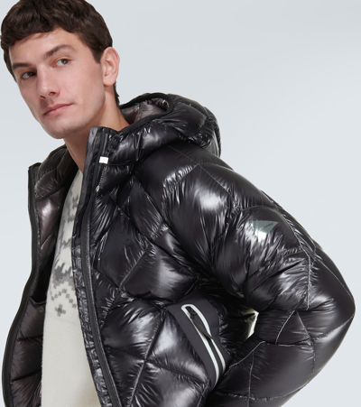 Shop And Wander Quilted Down Jacket In Black