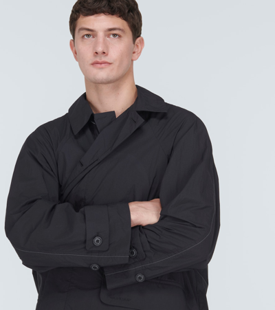 Shop And Wander Technical Raincoat In Black